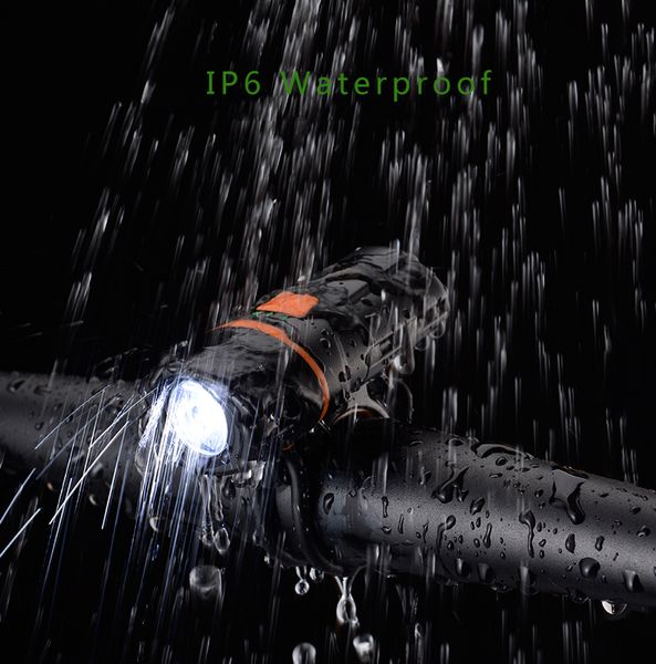 

wholesale- jptaxh bicycle front rechargeable light cycling 250 lumen waterproof headlight bicycle lamp power bank bike accessories
