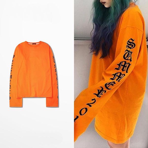 

wholesale-ins hoodies male lovers retro vetements long sleeve bigbang, Black