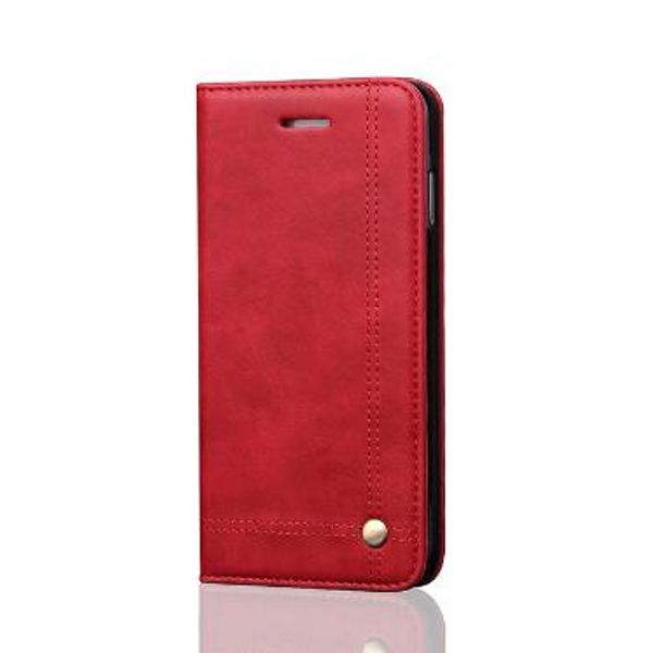 Luxus Vintage Leder Magnet Flip Card Slot Wallet Cover Case für iPhone XR XS Max 8 Galaxy S9 Plus Huawei Mate 20 Pro