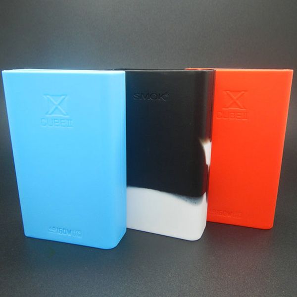 

Colorufl Xcube II Silicone Case Protective Sleeve Cover for Xcube 2 Smok TC 160W Box Mod High quality DHL Free