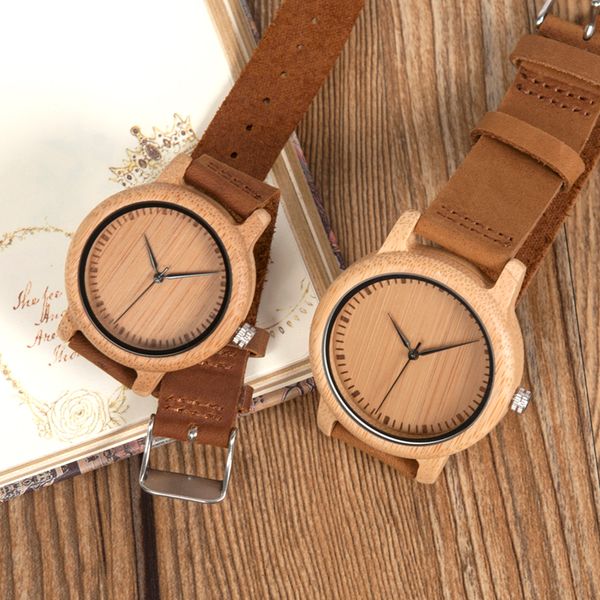 

bird bobo bamboo men watches band women for real leather accept men ladies as gift watch quartz watch wooden oem apsck, Slivery;brown