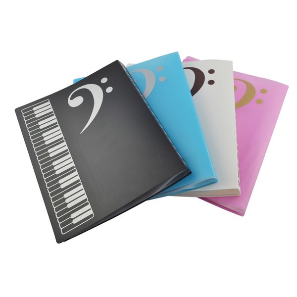 

selling music sheet file holder paper documents storage a4 size 40 pockets -4 color