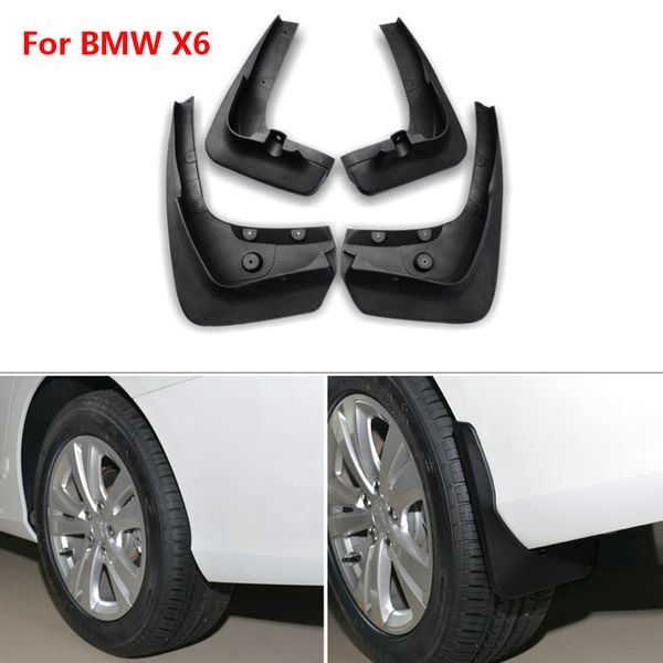 

brand new for bmw x6 4pcs abs mud flaps splash guards car fender mudguard