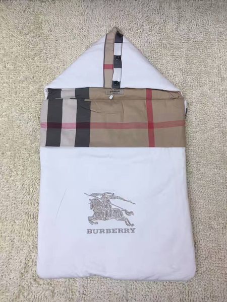 

brand baby boy sleeping bag warm blanket classic embroidery grid newborn slumber bag ing