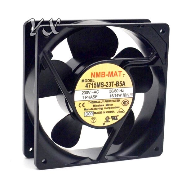 Frete Grátis Novo Original NMB 4715MS-23T-B5A 12CM 120mm 120 38 230V CA caso industrial ventiladores de refrigeração