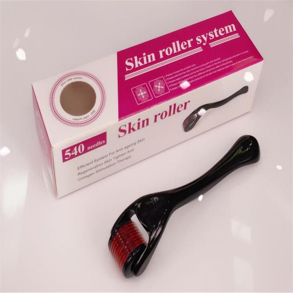 

20pcs/lot drs 540 micro needles derma roller micro needle dermaroller, skin beauty roller,stainless steel needle roller. chinapost free