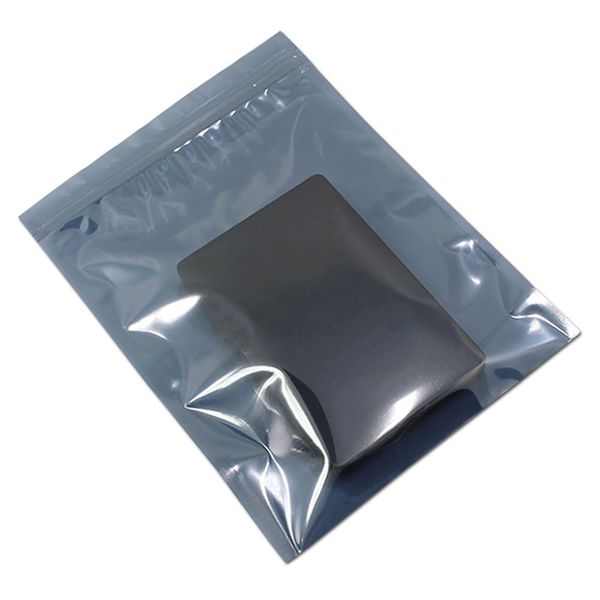 Bolsas con Cierre Hermetico Transparentes Bolsas de Plastico de Cierre Automatico 100 Piezas 12*17CM