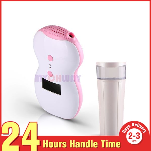 

face body underarm legs laser ipl permanent fast hair removal beauty handheld machine+ large tank usb charging nano spray, Black