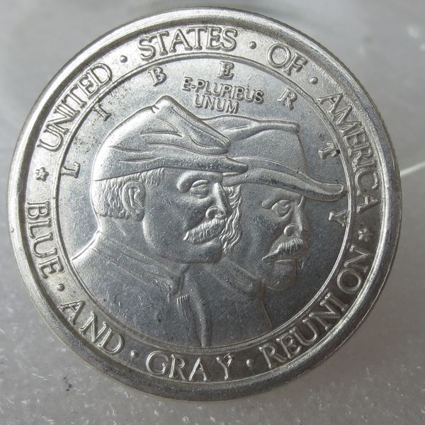 

90% Silver New UNC 1936 Battle of Gettysburg Anniversary Half Dollar COIN COPY FREE SHIPPING
