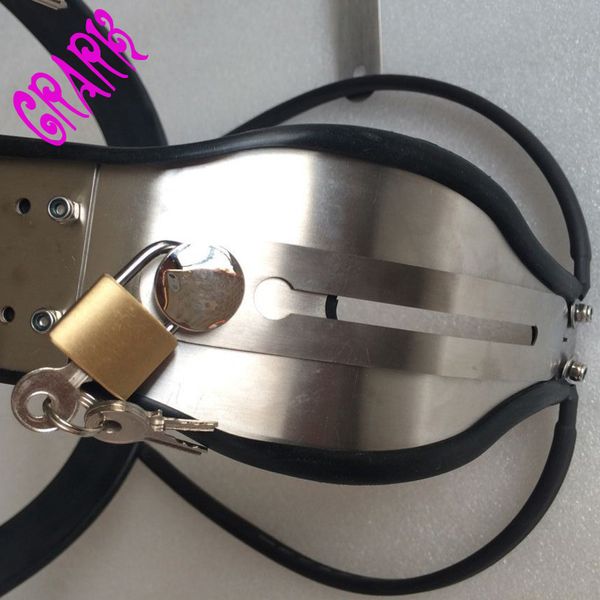 

stainless steel alternative sexuelstoys curved bionic y-type belt,fetish,bondage toys chastity woman,wire for chain,softer,more com gqgj