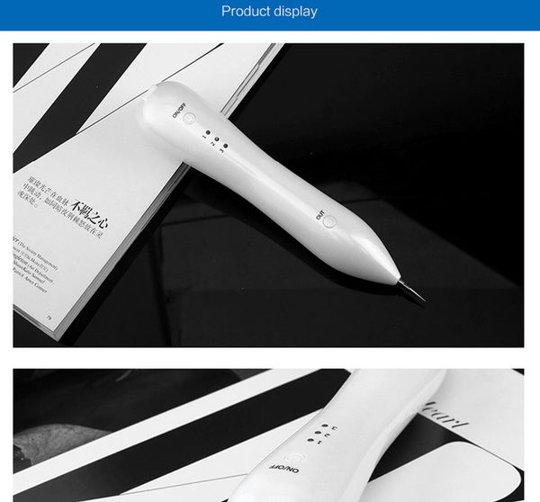 

usb battary rechargeable facial pigments mole removal pen wart tag spots remover salon use home use beauty tools