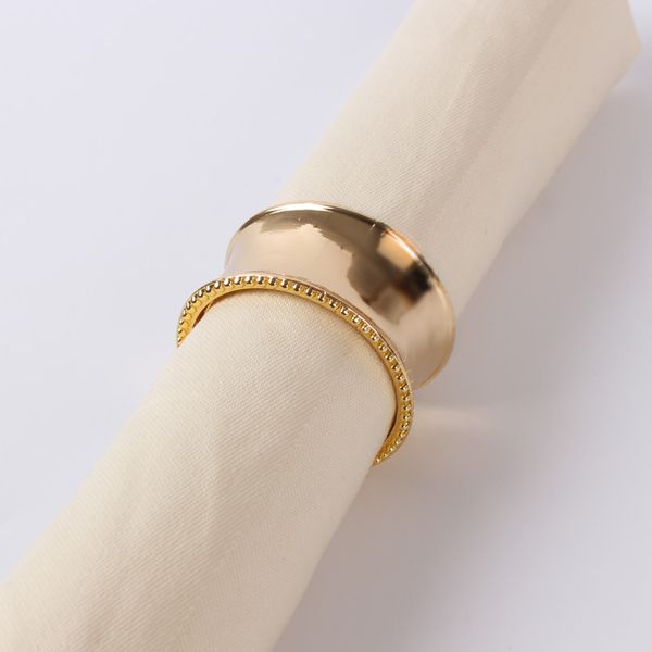 

napkin ring table napkin holder gold silver for wedding banquet table decoration sale