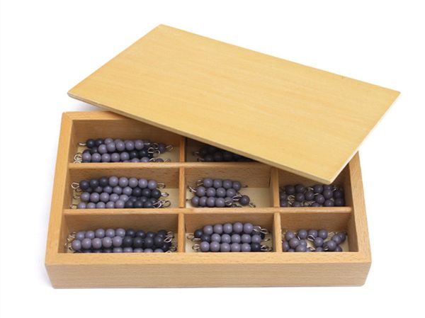 

новый деревянный детские игрушки монтессори математика учебных пособий красочные бисера стик раннее обучающие игрушки детские подарки