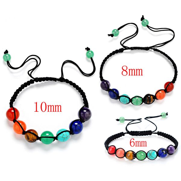 

Натуральный камень аметист лазурит тигровый глаз бисера плетеный Канат браслеты