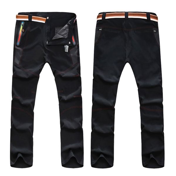 

new summer breathable hiking pants men,outdoor waterproof trekking camping fishing softshell quick dry trousers clothing male,drop shipping, Black;green