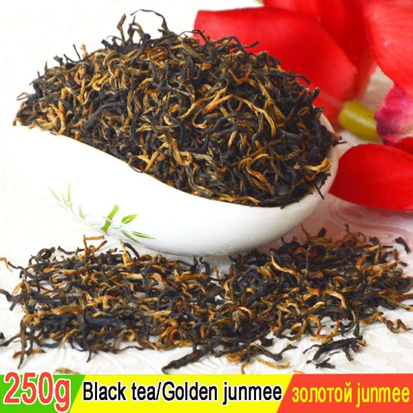 

sale good tea the hand jin junmei wuyi black tea 2019 spring new tea authentic 250g +gift