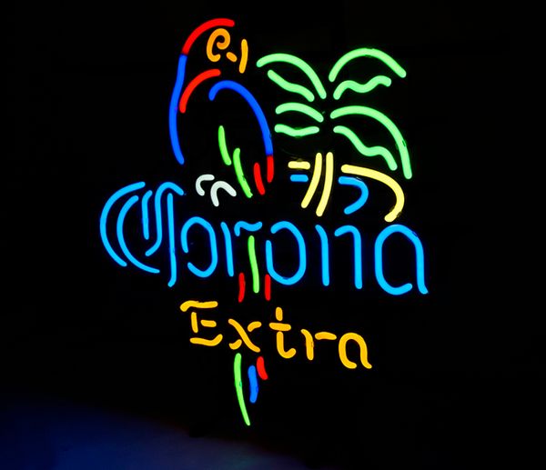 

17*14 inches new tat tire neon beer sign bar sign real glass neon light beer sign al 006-corona 15.7x16 002