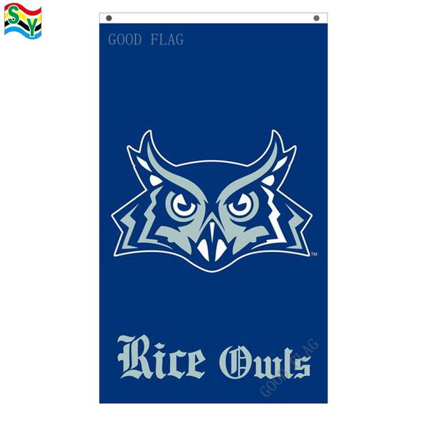 

goodflag rice owls wall flags banner 3x5 ft 90*150cm polyster outdoor flag