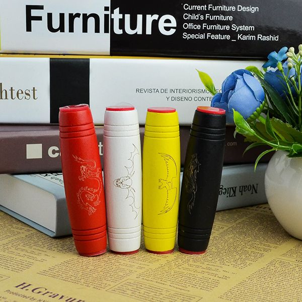 

Decompression Rods Mokuru Rollover Desk Toy Fidget Spinner Stick Wooden Desktop Hand Dimensional Sided Flip EDC Anxiety Release