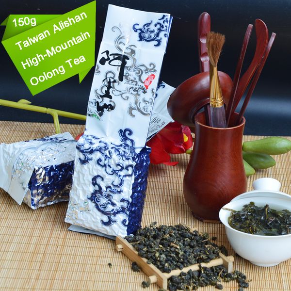 

mcgretea]150g chinese taiwan beauty weight loss lowering blood pressure high mountains jinxuan milk oolong tea fresh green tea