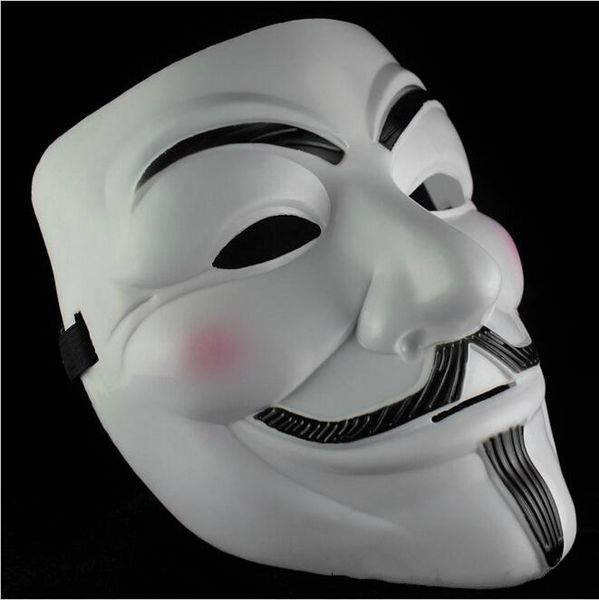

selling 100pcs party masks v for vendetta mask anonymous guy fawkes fancy dress costume party cosplay masks gc-001-1
