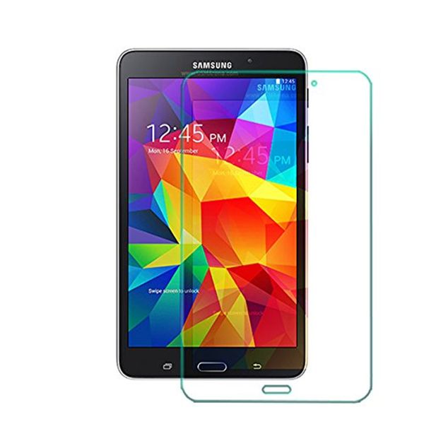 50 Stück explosionsgeschützte 9H 0,3 mm Displayschutzfolie aus gehärtetem Glas für Samsung Galaxy Tab 4 7.0 T230 T231 T235, kein Paket