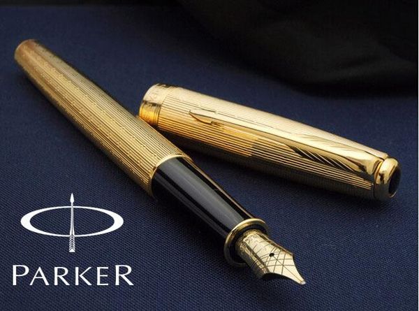 

Free Shipping High Quality Original Parker Brand Office Executive Fountain Pen Fast Writing High Quality Metal Fountain Pen