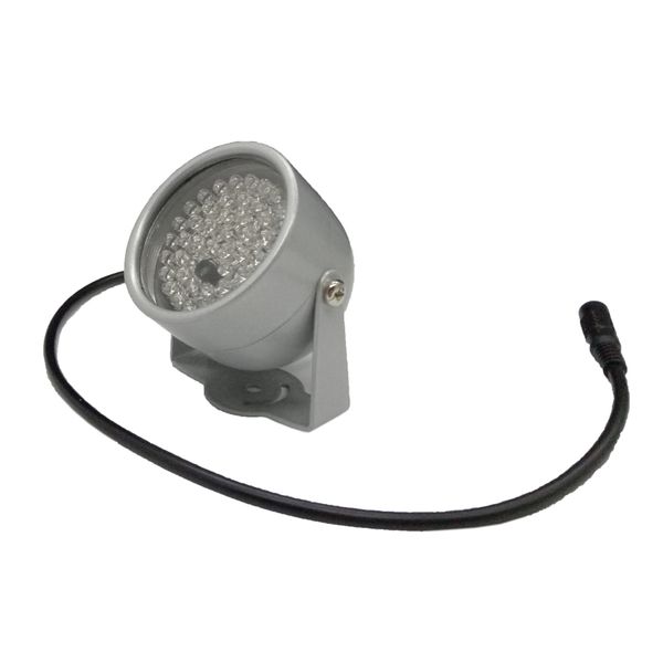 

850nm 48 ir led infrared illuminator light ir night vision for cctv security cameras fill lighting metal gray dome ing