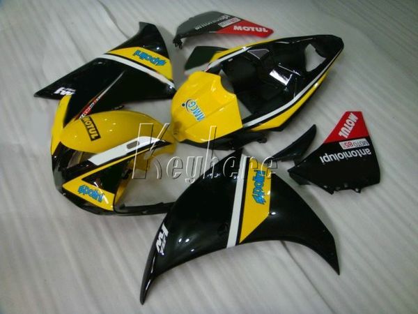 Kit carenatura in plastica stampata ad iniezione per Yamaha YZF R1 09 10 11 12 13 14 set carenature giallo rosso nero YZFR1 2009-2014 OR06