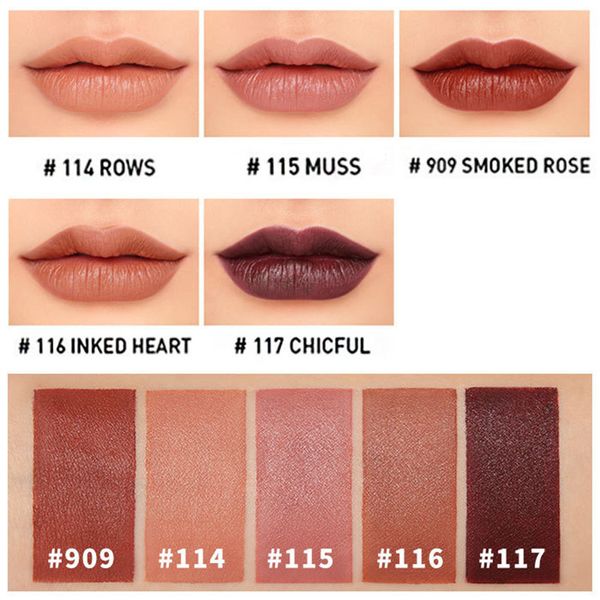 

DropshippingHot Eunhye дом шелковистой матовая помада 3ce stylenanda цвета губа блеск для губ долг