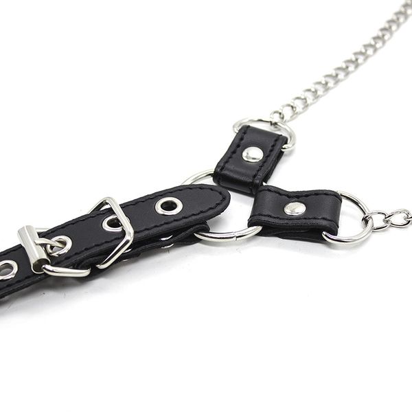 

set nipple fantasy clamps + harnessbondage clamps chain clit machines metal with nipple breast toys uowgw
