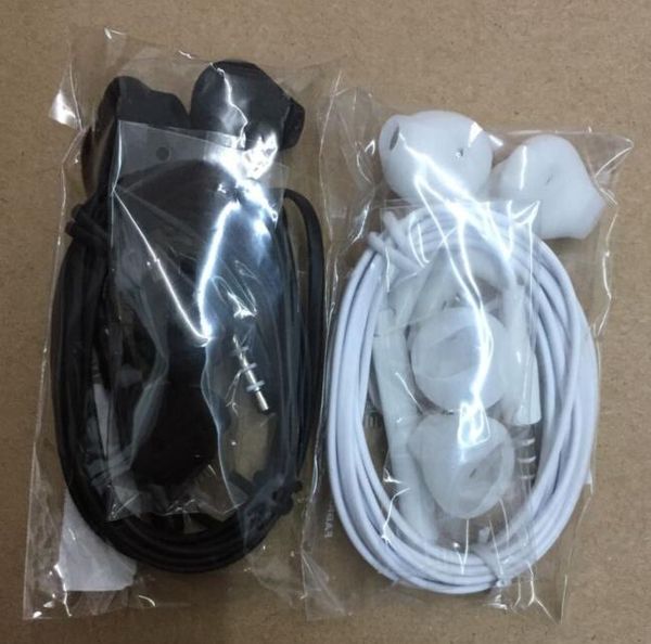 

AAAA Quality In-Ear 3.5mm jack Headset Mic&Remote Control Volum Earphone For Samsung Galaxy S5 S4 i9800 S6 Edge s6edge s6 White Black