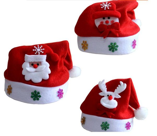 

new christmas decoration hats high-grade christmas hat santa claus hat cute adults christmas cosplay hats ing, Yellow