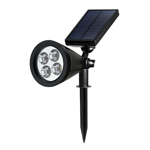 2019 Outdoor Solar 4led Garden Spotlight High Brightness Outdoor Solar 4led Garden Spotlight