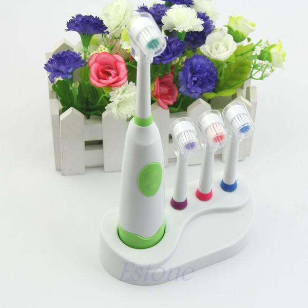 

electric toothbrush waterproof revolving toothbrush 3 brush heads for kids 8402990