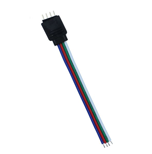 

10 шт./лот RGB 4pin разъем кабеля провода для RGB светодиодные полосы 4 pin led кабель для RGB