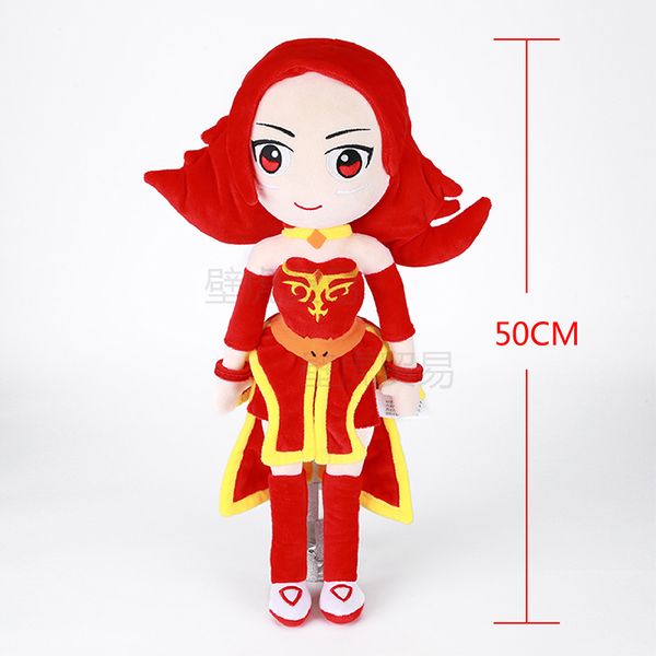 2019 Dota 2 Action Figure Lina 50cm Plush Toys Collection Dota 2 Figure Toys From Owen007 6031 Dhgatecom