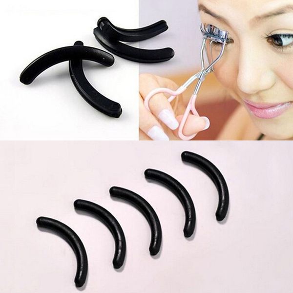 

wholesale-6pcs/set color random mini eyelashes women eyelash curler replacement pads eyelashes circle random delivery