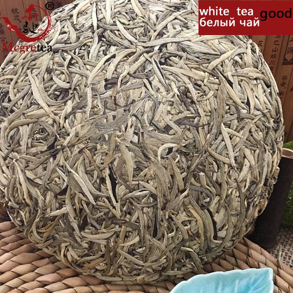 

[Mcgretea]GOOD Drink 300g Old Tea Natural Organic Baihaoyinzhen Pekoe Silver Needle White Tea Cake Bai Hao Yin Zhen SALE