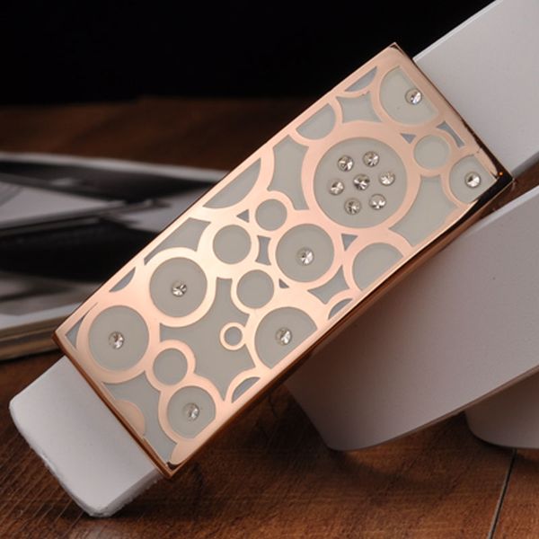 

wholesale- hot sale 2016 colorful woman belts cowhide leather belt woman waist elastic belt for women female belt for jeans, Black;brown