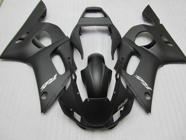 

motorcycle fairing kit for yamaha yzf r6 98 99 00 01 02 matte black fairings set yzfr6 1998-2002 ot07
