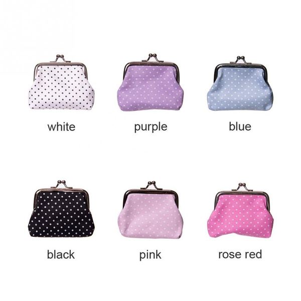 

linen dot coin purse women fashion wave stripe coin purse,faux leather zero wallet,lovely girl coins purse wallet, Red;black
