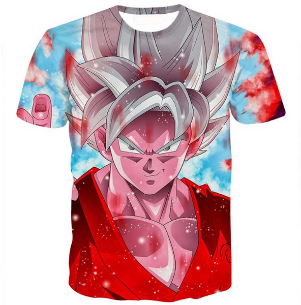

dragon ball z новые моды для мужчин / женщин anime goku vegeta летний стиль смешные мужская 3d печати повседневная футболка s --- 5xl aa663, White;black