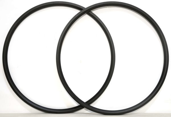 

carbon single rim 700c 24mm depth 23mm width light weight carbon rim tubular road bike rim ud weave