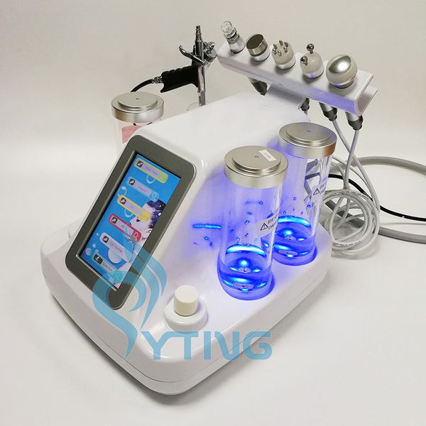 

6 in 1 hydra dermabra ion rf bio lifting pa facial machine hydro microdermabra ion facial machine cold hammer ultra onic kin rejuvenaiton