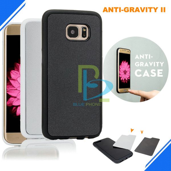 

anti-gravity case for samsung galaxy s8 armor cases tpu updated version have protect dust stick anti gravity phone case