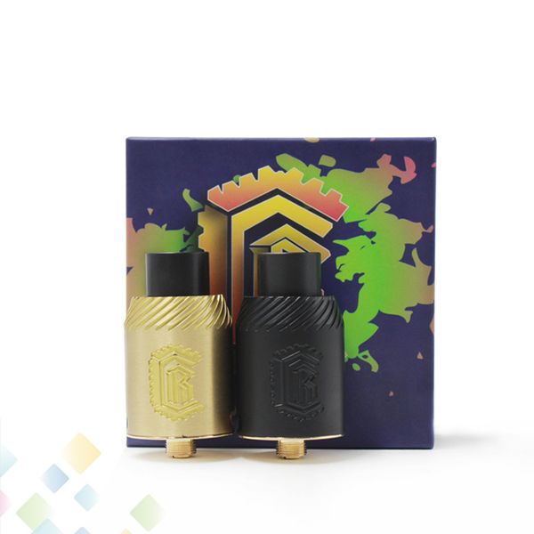 

Best Reload 24 RDA Rebuildable Dripping Atomizers 4 POST 2 Colors PEEK Insulator fit 510 E Cigarette Mods DHL Free