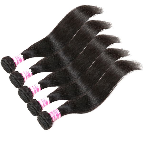 Cheap 100 Unprocessed Straight Virgin Human Hair Bundles 8a