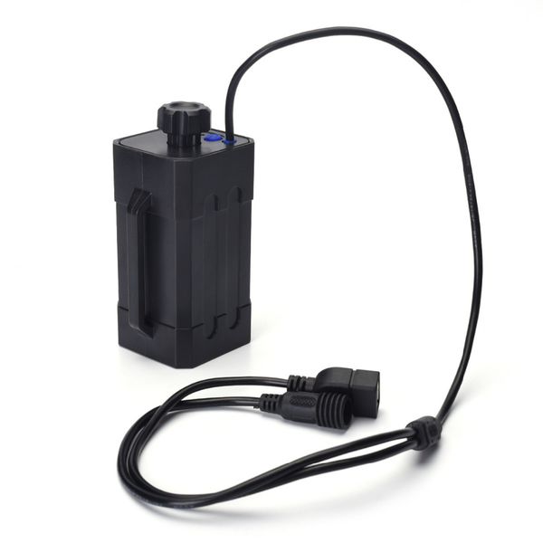 

outdoor waterproof abs battery pack storage case box 4x 18650battery holder power bank for bike bicycle light accessories