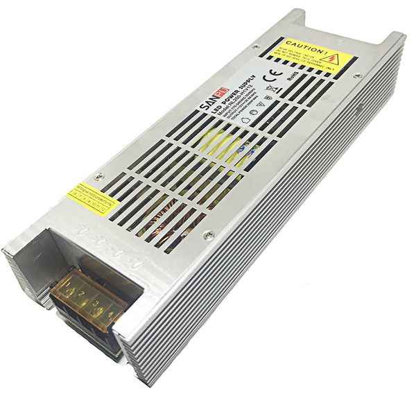 1 Stück 250 W LED-Treiberschaltung LED-Netzteil DC12V Schaltnetzteil AC zu DC LED-Beleuchtungstransformator Ultradünner Aluminiumgehäuse-Treiber